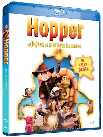 HOPPER - Og Jagten På Mørkets Hamster - Blu-Ray