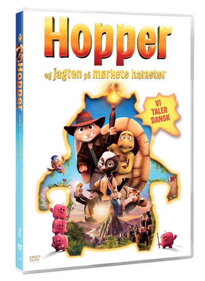 HOPPER og Jagten På Mørkets Hamster - DVD
