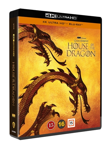 House Of The Dragon - Sæson 1 - 4K Ultra HD + Blu-Ray