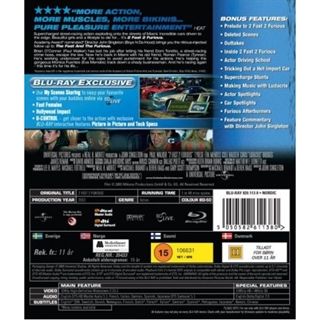 2 Fast 2 Furious Blu-Ray