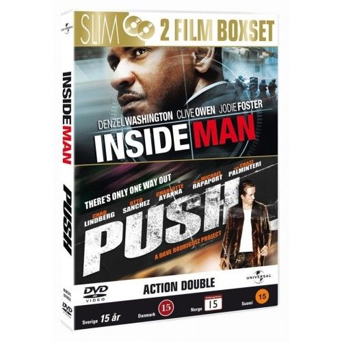 INSIDE MAN + PUSH (2DVD)