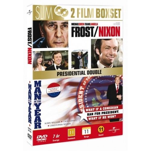 FROST/NIXON + MAN OF THE YEAR (2DVD)