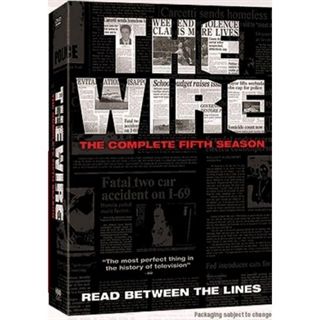 THE WIRE SEASON 5 - 4 DISC