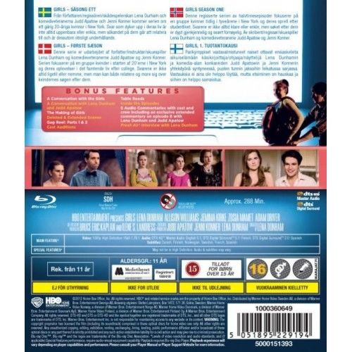 Girls - Season 1 Blu-Ray