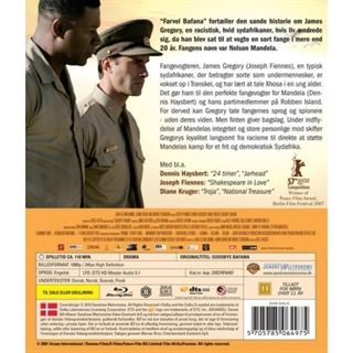 Farvel Bafana Blu-Ray