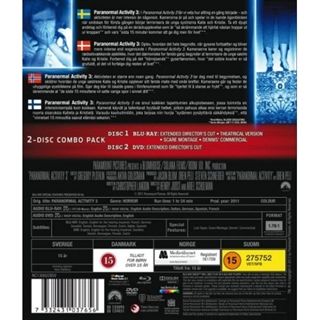 Paranormal Activity 3 Blu-Ray