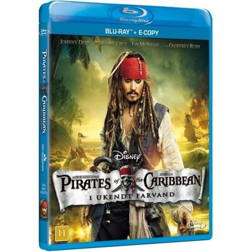 Pirates Of The Caribbean 4 - I Ukendt Farvand Blu-Ray
