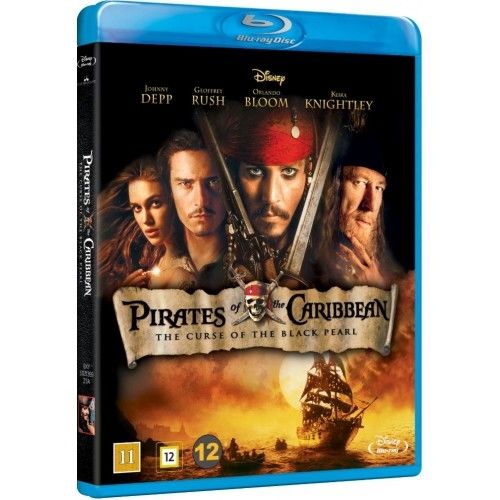 Pirates Of The Caribbean 1 - Den Sorte Forbandelse Blu-Ray