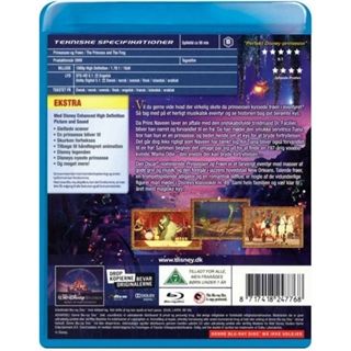 Prinsessen Og Frøen Blu-Ray