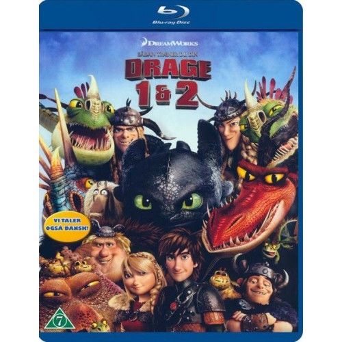 Sådan Træner Du Din Drage 1-2 Blu-Ray