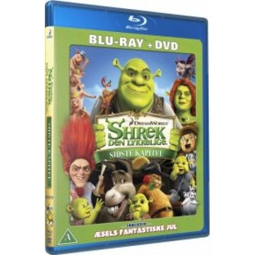 Shrek Den Lykkelige - Blu-Ray + DVD