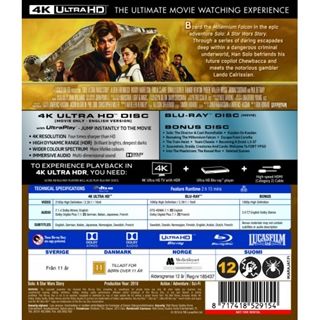 Star Wars - Solo - A Star Wars Story - 4K Blu-Ray