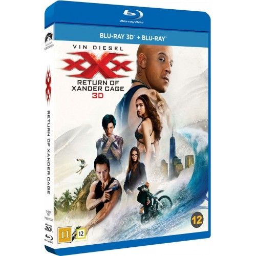 xXx - The Return Of Xander Cage - 3D Blu-Ray 