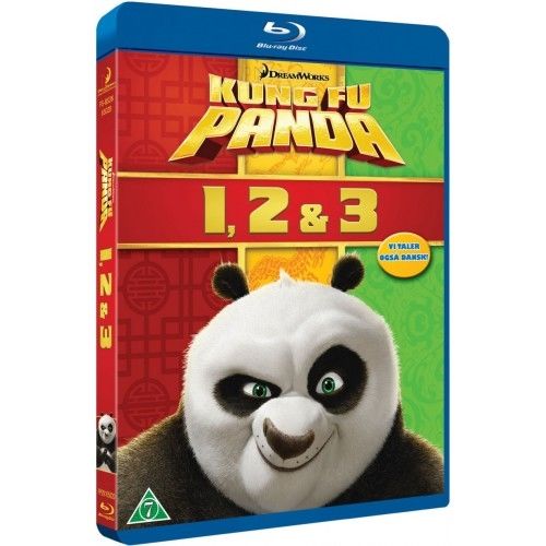 Kung Fu Panda 1-3 Blu-Ray