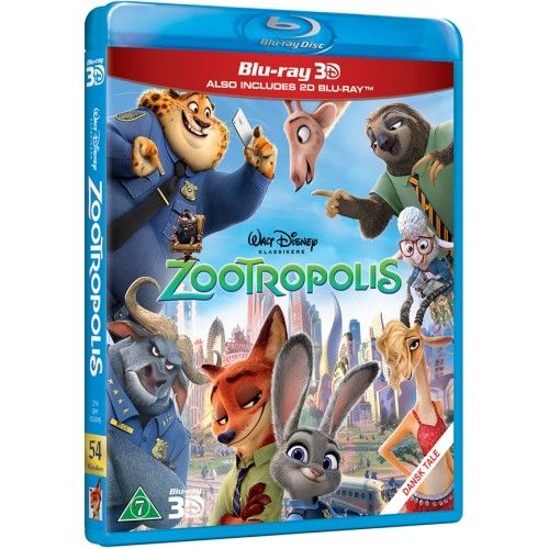 ZOOTROPOLIS 3D BD