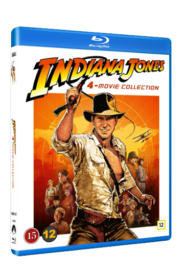 Indiana Jones 1-4 - Blu-Ray