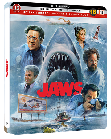 Jaws 50Th Anniversary 3-Disc Steelbook