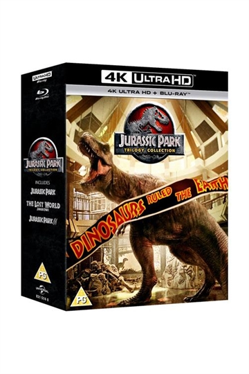 Jurassic Park 1-3 Trilogy Box - 4K UHD - The Complete Collection (import)