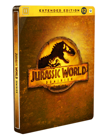 Jurassic World: Dominion - Steelbook 4K UHD + Blu-Ray - Extended Edition