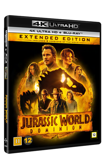 Jurassic World: Dominion - 4K UHD + Blu-Ray - Extended Edition