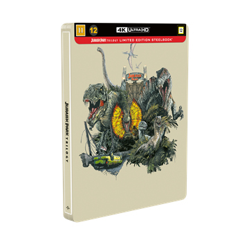 Jurassic Park Trilogy 4K Ultra HD Ltd. Steelbook