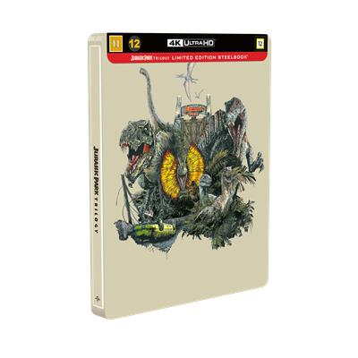 Jurassic Park Trilogy 4K Ultra HD Ltd. Steelbook