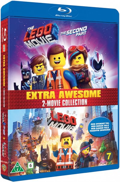 The Lego Movie 1-2  Blu-Ray