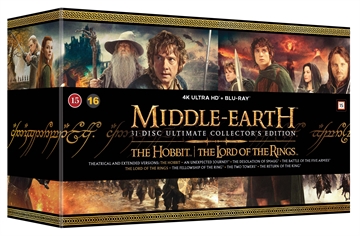 Middle-Earth Ultimate Collector's Edition - 4K Ultra HD + Blu-Ray