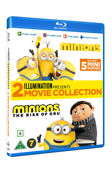 Minions 1+2 - Blu-Ray