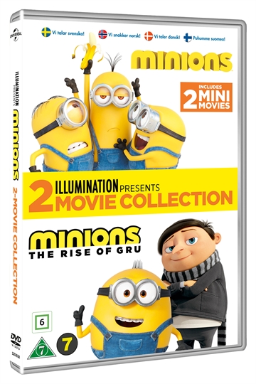 Minions 1+2 DVD