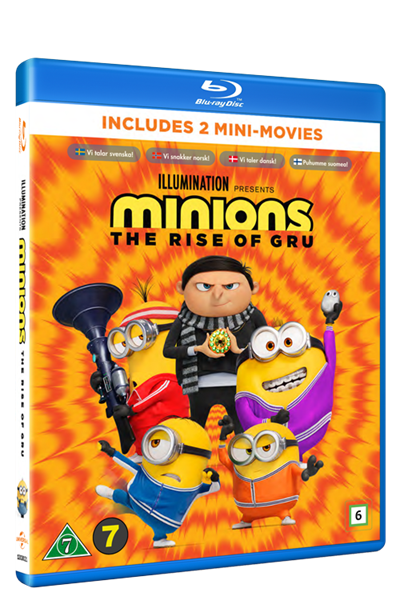 Minions 2: Historien om Gru - Blu-Ray