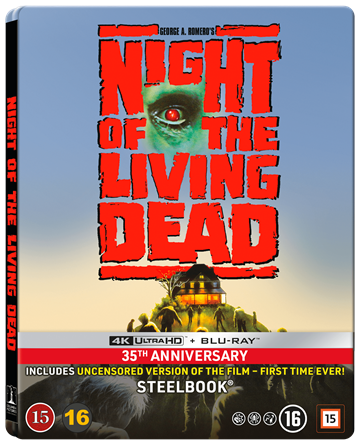 Night Of The Living Dead 4K Ultra HD Steelbook + Blu-Ray
