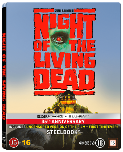 Night Of The Living Dead 4K Ultra HD Steelbook + Blu-Ray