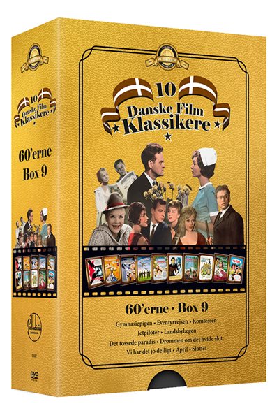 60\'erne - Boks 9 - 10 Danske Filmklassikere