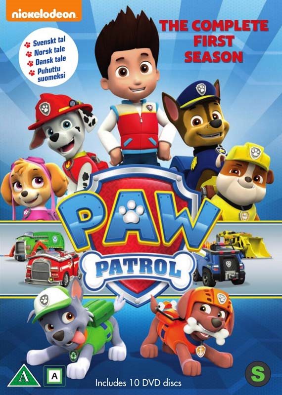 Sanders I detaljer øst Paw Patrol - Den Komplette 1. sæson (DVD)