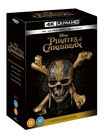 Pirates Of The Caribbean: 5-Movie Collection 4K Ultra Hd + Blu-Ray