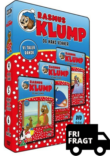 Rasmus Klump og Hans Venner - 3DVD boks 2