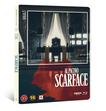 Scarface Vault Steelbook (2-Disc Ltd Edit) 4K Ultra HD