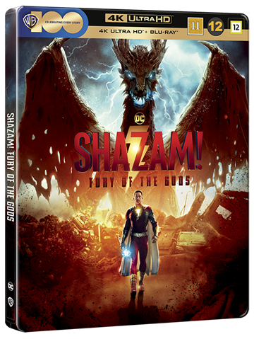 Shazam 2: Fury Of The Gods - Steelbook 4K Ultra HD + Blu-Ray