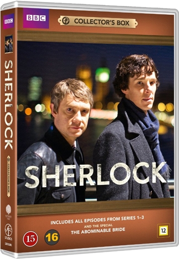 Sherlock - Sæson 1-3 (7-DVD)