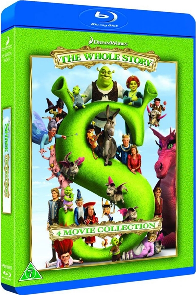 Shrek 1-4 - Blu-Ray