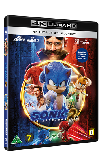 Sonic The Hedgehog 2 - 4K Ultra HD + Blu-Ray