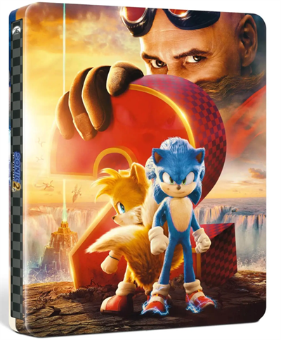 Sonic The Hedgehog 2 - Steelbook 4K Ultra HD + Blu-Ray