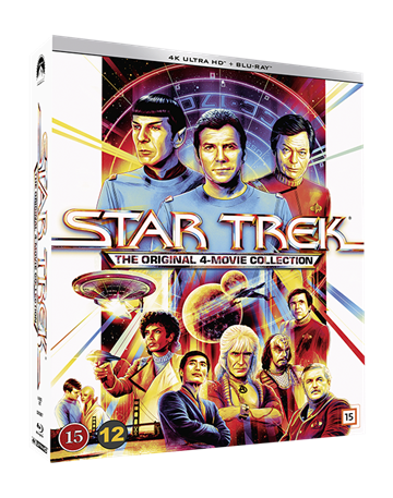Star Trek: The Original 4-Movie Collection Box - 4K Ultra HD + Blu-Ray