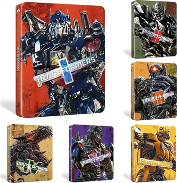 Transformers Collection: Steelbook 4K Ultra HD + Blu-Ray (1-6)