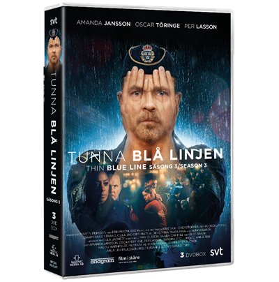 Tunna Blå Linjen - Thin Blue Line - Sæson 3 - DVD