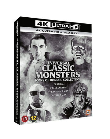Universal Classic Monsters Box - 4K Ultra HD + Blu-Ray