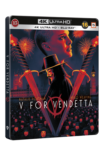 V For Vendetta - 4K Ultra HD Steelbook + Blu-Ray