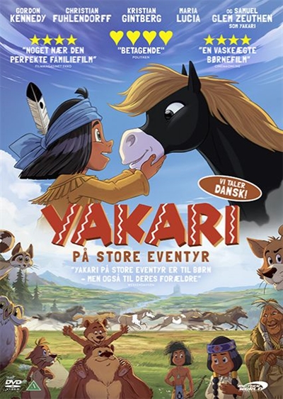 Yakari På Store Eventyr - DVD